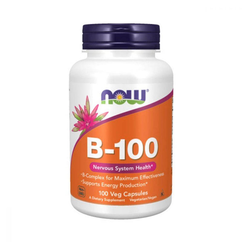 NOW Vitamin B-100 100 vcaps