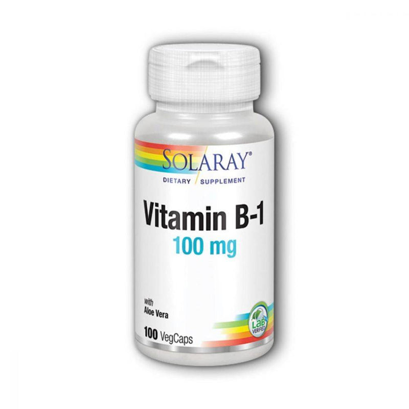 Solaray Vitamin B-1 100mg 100 capsules