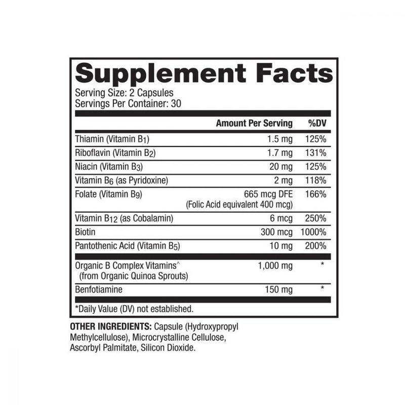 Dr. Mercola Vitamin B Complex 60 capsules