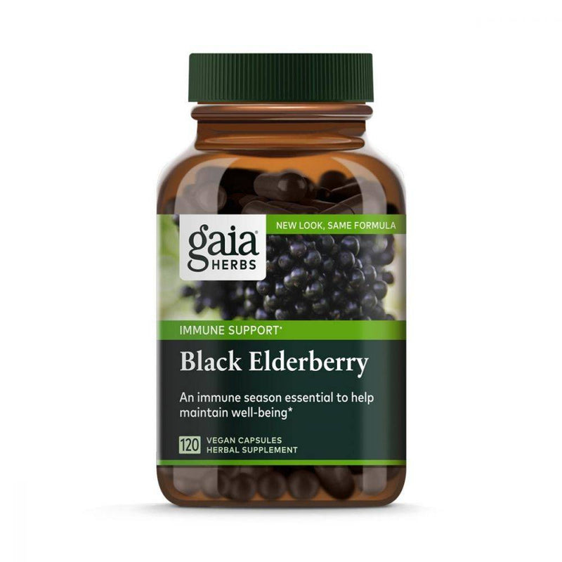 Gaia Herbs Black Elderberry 120 vcaps