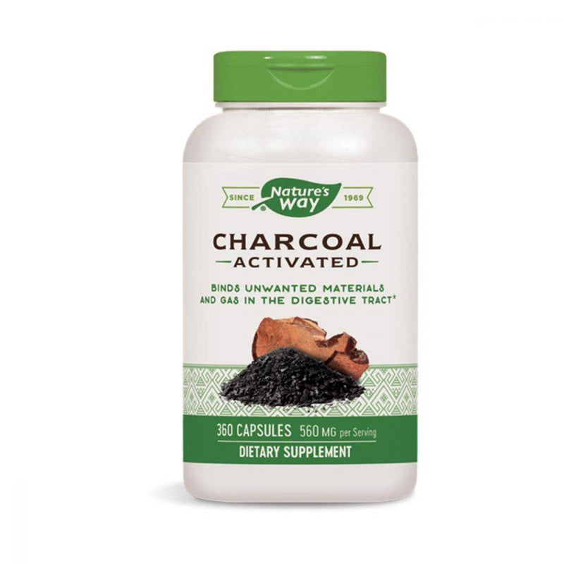 Nature's Way Charcoal Activated 360 capsules
