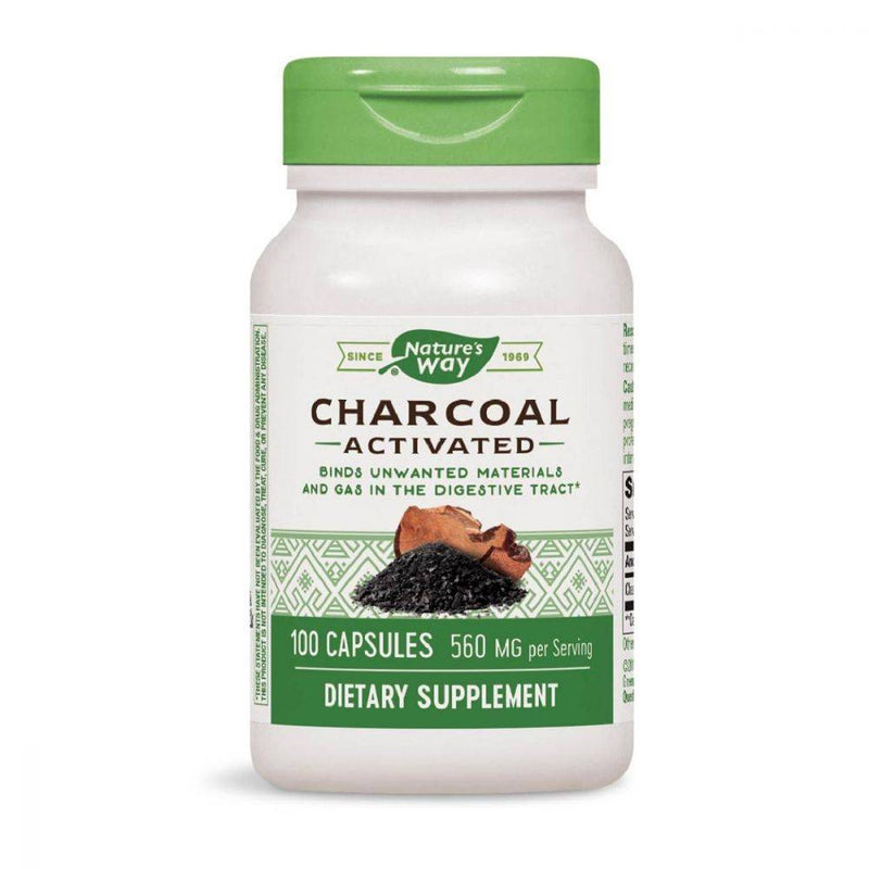 Nature's Way Charcoal Activated 100 capsules