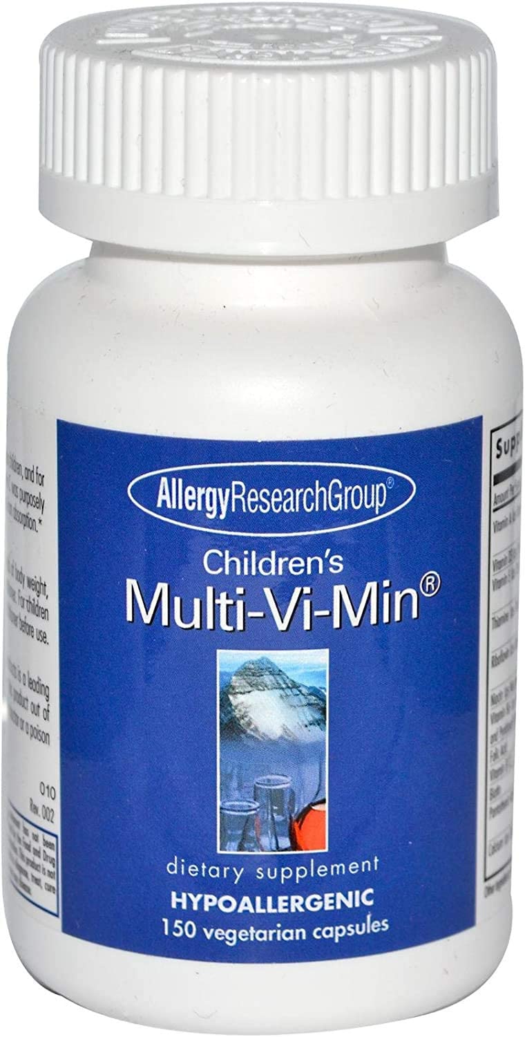Allergy Research Group Children's Multi-Vi-Min, 150 Vegetarian Caps