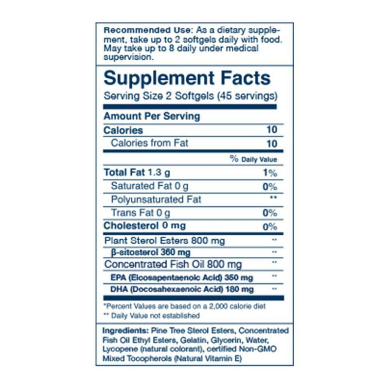 Wiley's Finest Wild Alaskan Fish Oil Cholesterol Support 90 softgels