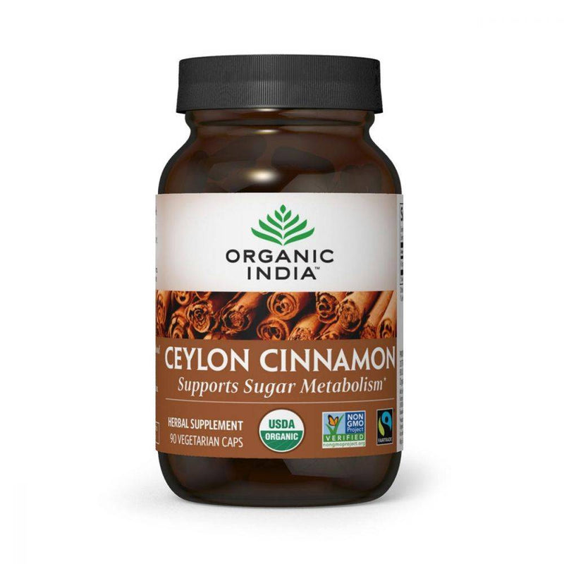 Organic India Cinnamon 90 vcaps