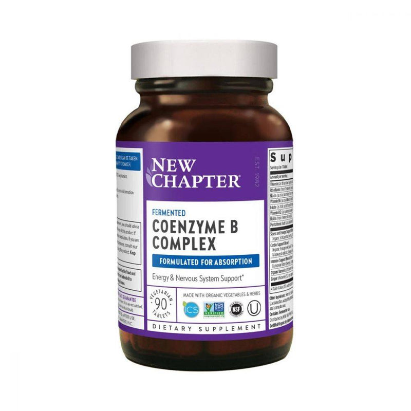 New Chapter Fermented Coenzyme B Complex 90 tablets