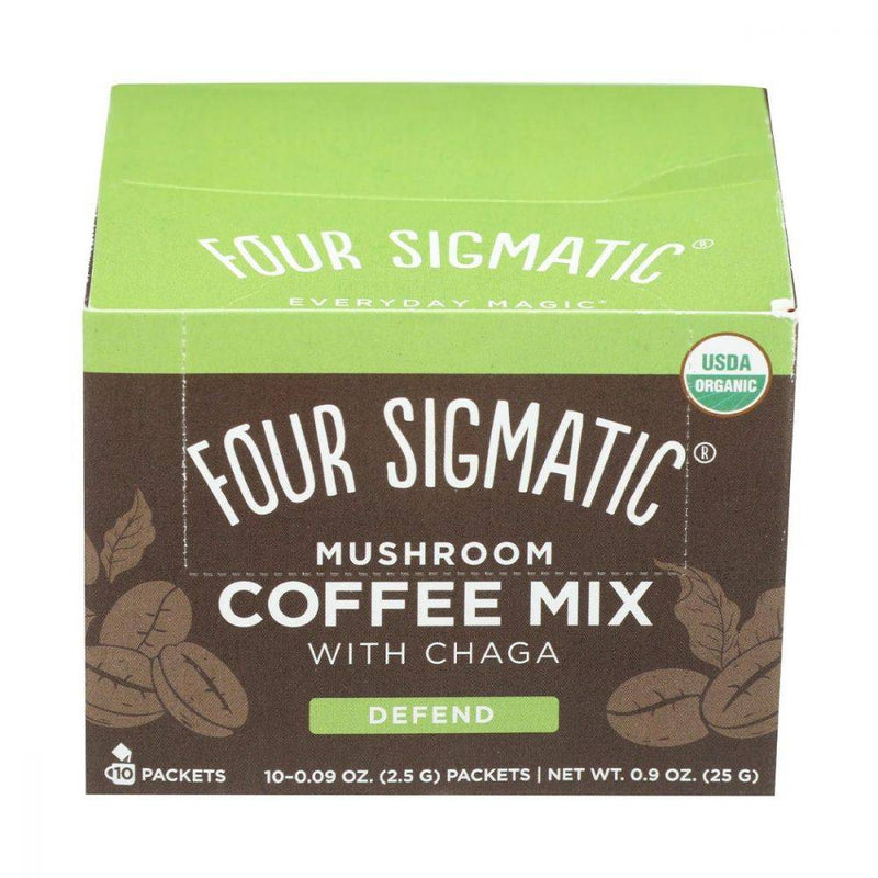 Four Sigmatic Mushroom Coffee Mix with Chaga & Cordyceps 10 packets