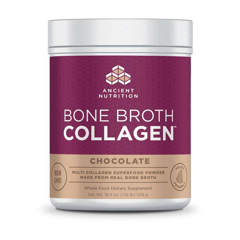 Ancient Nutrition Bone Broth Collagen - Chocolate 18.6oz