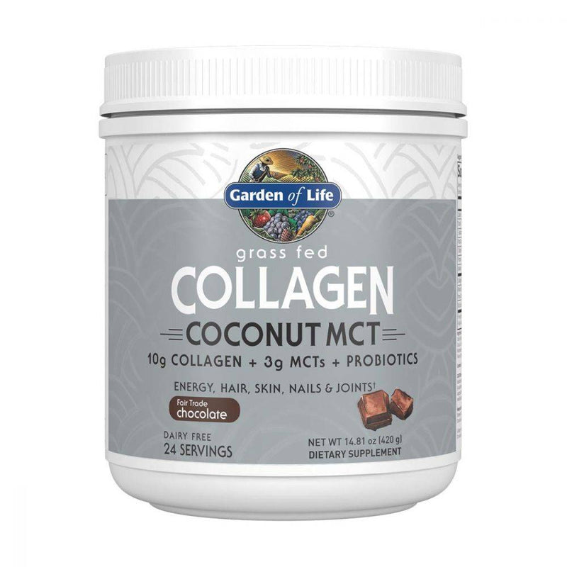 Garden of Life Collagen Coconut MCT - Chocolate 14.81oz