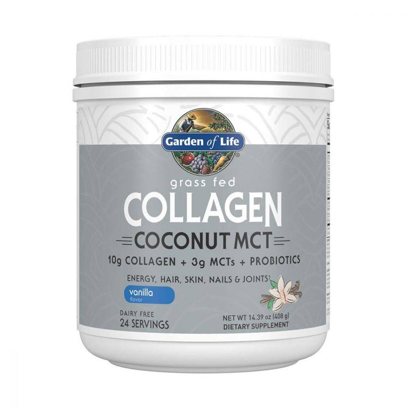 Garden of Life Collagen Coconut MCT - Vanilla 14.39oz