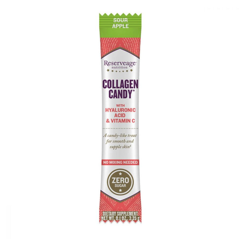 Reserveage Nutrition Collagen Candy - Sour Apple 20 packets