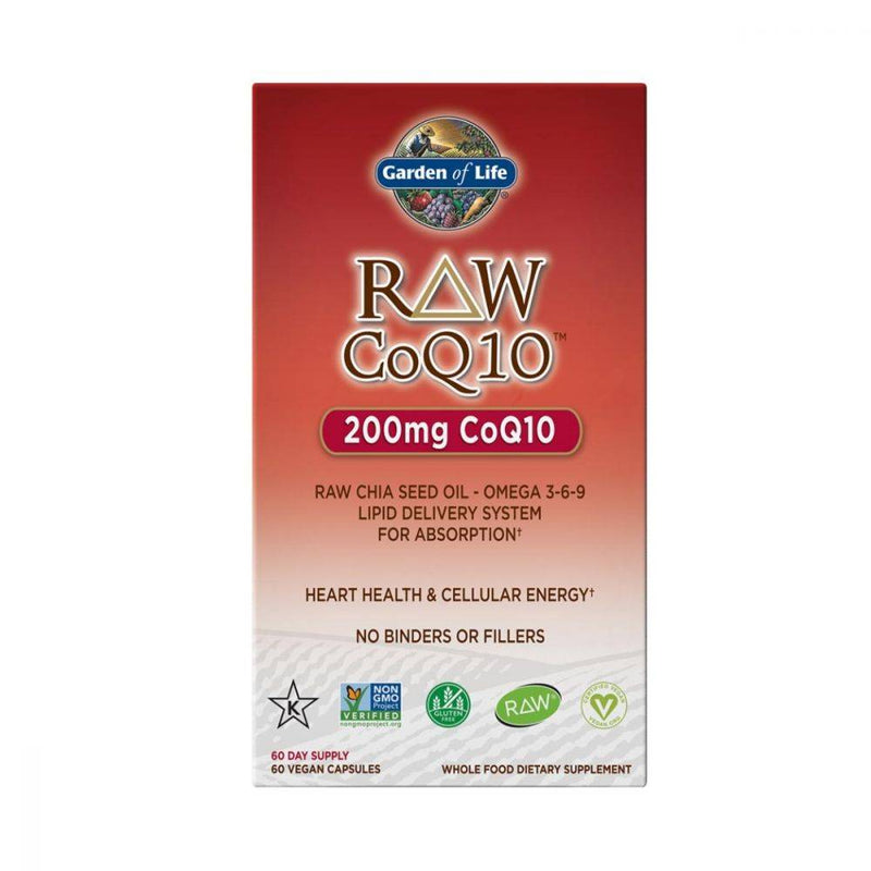 Garden of Life RAW CoQ10 60 vcaps