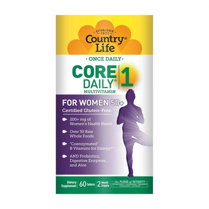Country Life Core Daily 1 for Women 50+ 60 tablets