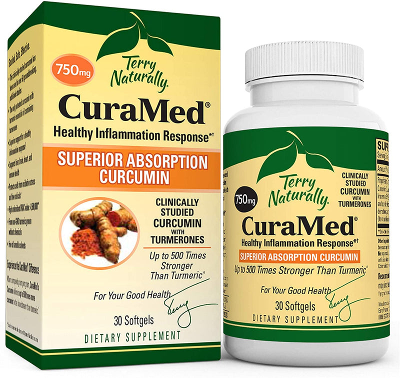 Terry Naturally CuraMed 750mg 30 Softgels