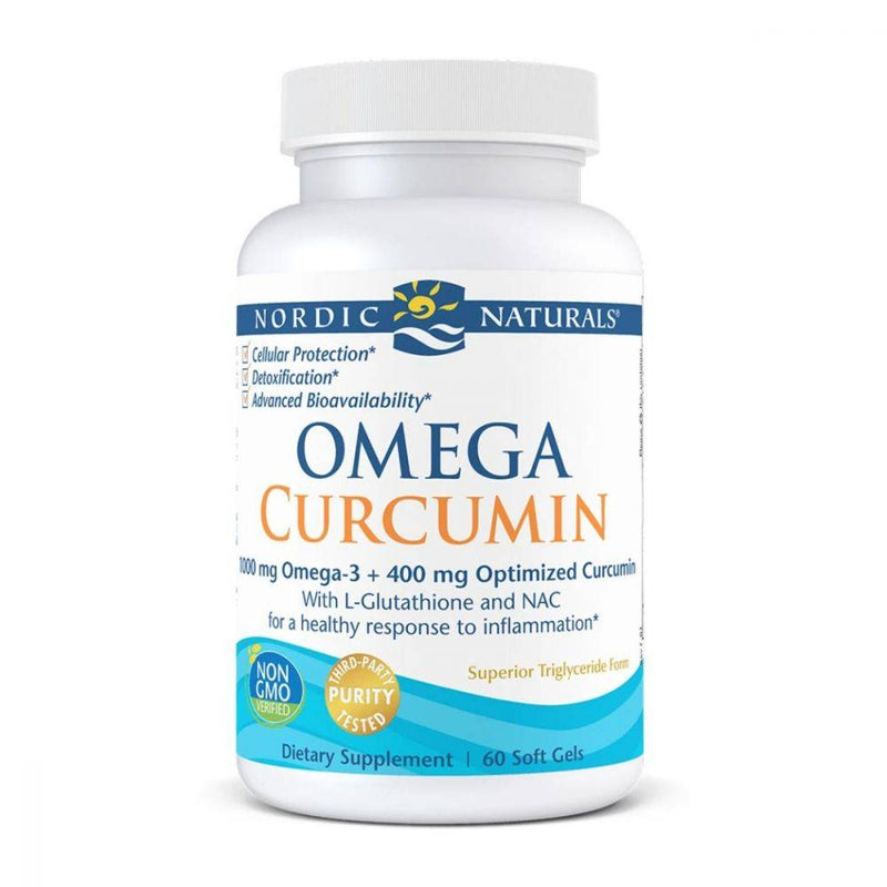 Nordic Naturals Omega Curcumin 60 softgels