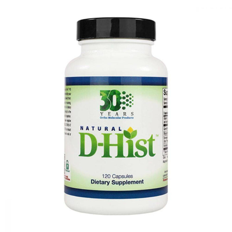 Ortho Molecular Natural D-Hist 120 capsules