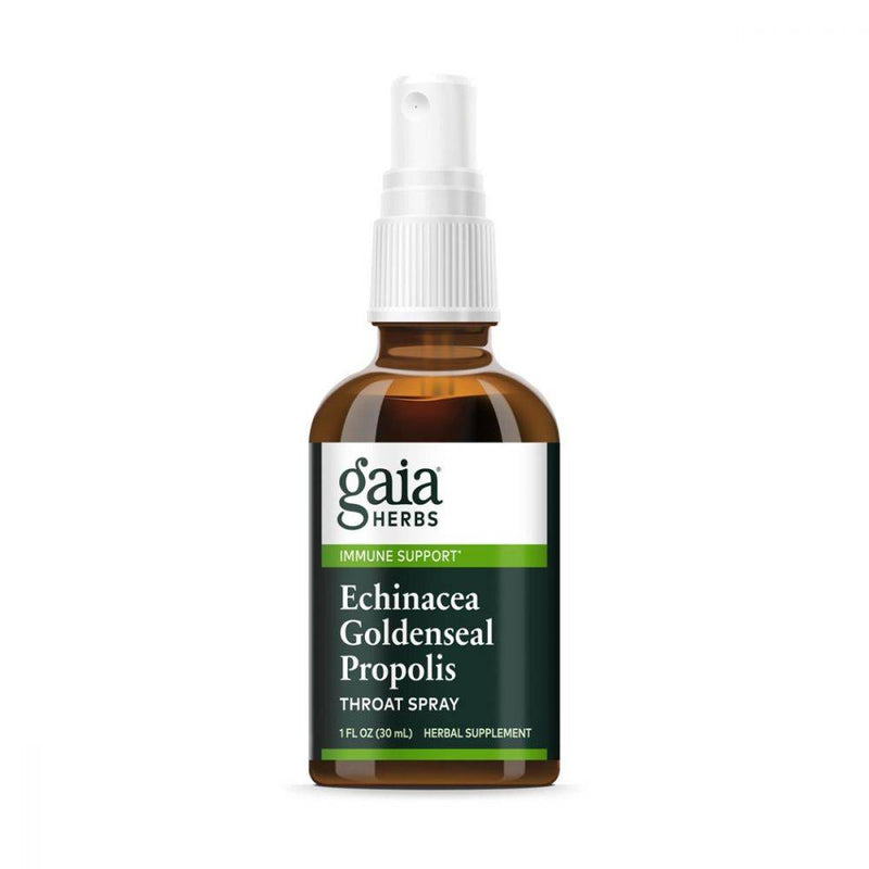 Gaia Herbs Echinacea Goldenseal Propolis Throat Spray 1oz