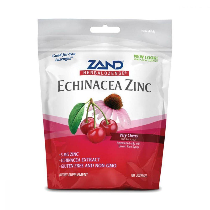 Zand Herbals HerbaLozenge Echinacea Zinc 80 lozenges