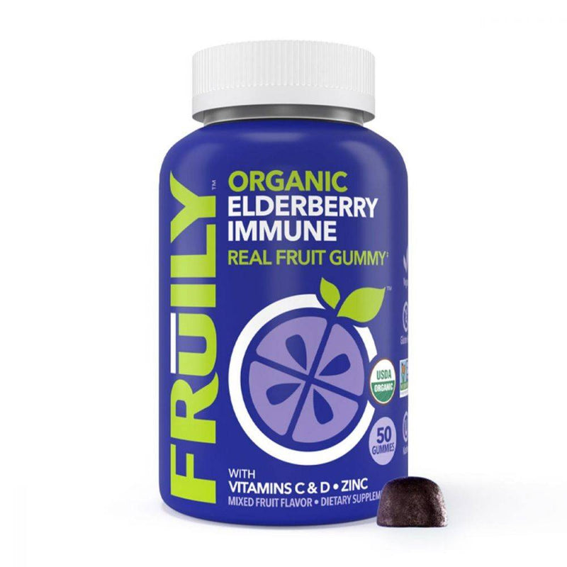 Fruily Organic Elderberry Immune 60 gummies