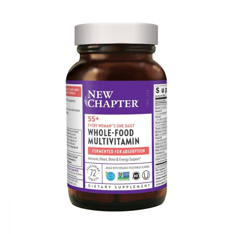 New Chapter Every Woman's One Daily 55+ Multivitamin 72 tablets