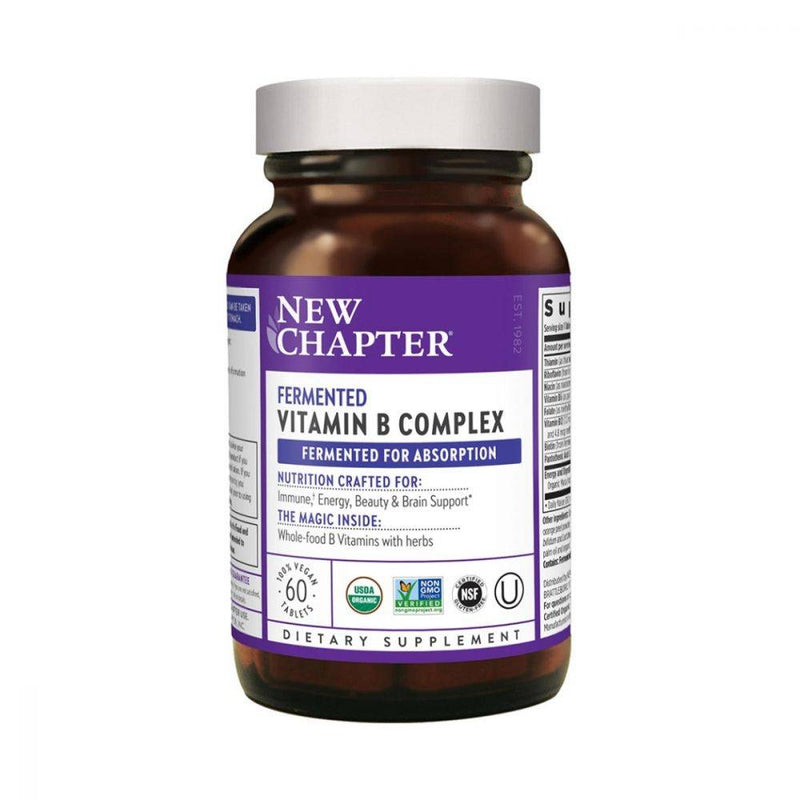 New Chapter Fermented Vitamin B Complex 60 tablets