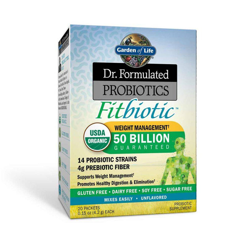 Garden of Life Dr. Formulated Fitbiotic Probiotic 20 packets