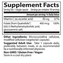 Doctor's Best Fully Active Folate 400mcg 90 vcaps