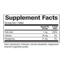 Natural Factors Folic Acid 1mg 90 tablets