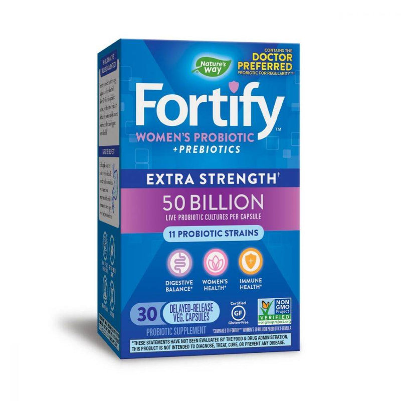 Nature's Way Fortify Women's Probiotic Extra Strength 50 billion 30 vcaps