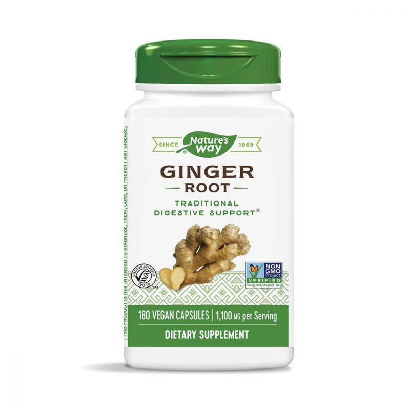 Nature's Way Ginger Root 180 vcaps
