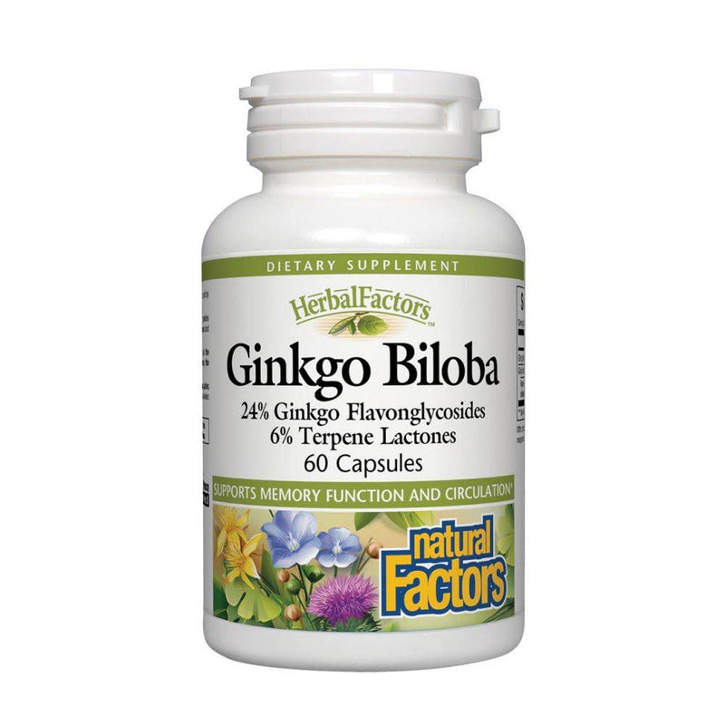 Natural Factors Ginkgo Biloba 60 capsules