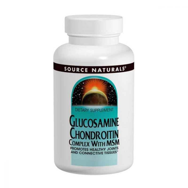 Source Naturals Glucosamine Chondroitin Complex with MSM 120 tablets