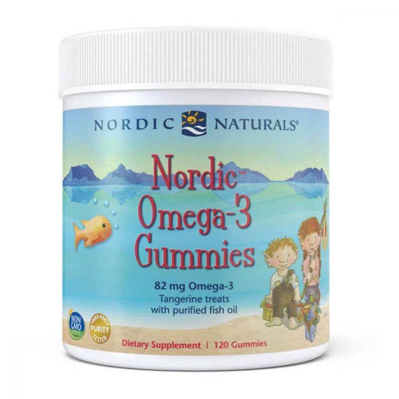 Nordic Naturals Omega-3 Gummies - Tangerine 120 count
