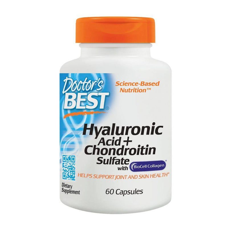 Doctor's Best Hyaluronic Acid with Chondroitin Sulfate 60 capsules
