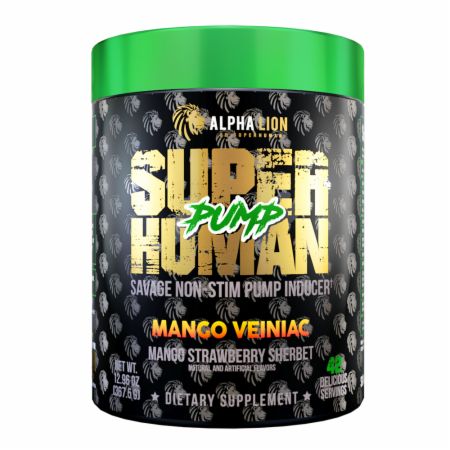 SuperHuman Pump Stimulant-Free Pre Workout