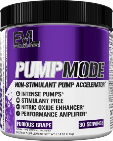 PumpMode Nitric Oxide Stimulant-Free Pre Workout