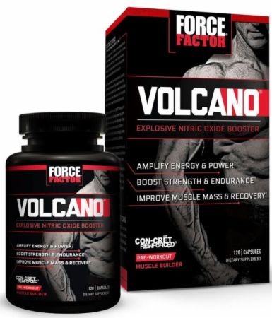 VolcaNO Stimulant-Free Pre Workout , 120 Capsules