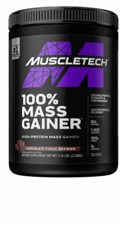 MuscleTech 100% Mass Gainer - Premium Weight Gainer