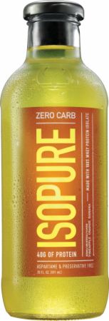 Zero Carb 40 Gram 100% Whey Protein Isolate Drink Ready-to-Drink!