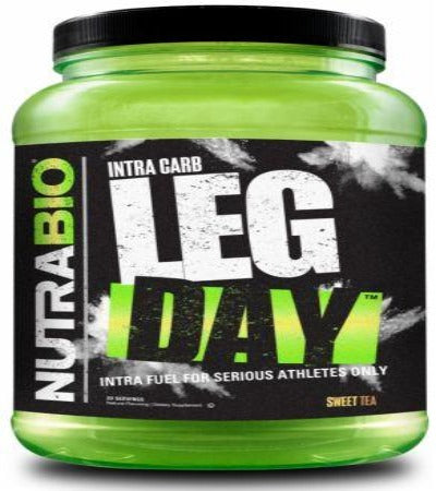 NutraBio Leg Day - Intra Carbs - Intra Workout , 20 Servings Sweet Tea