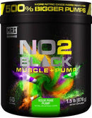 NO2 Black Muscle + Pump Stimulant-Free Pre Workout