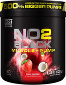 NO2 Black Muscle + Pump Stimulant-Free Pre Workout