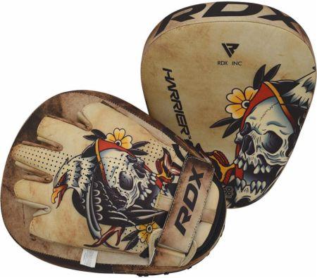 T14 Harrier Tattoo Curved Focus Pads , Brown