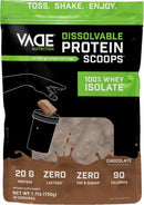 100% Whey Isolate Dissolvable Protein Scoops