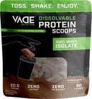 100% Whey Isolate Dissolvable Protein Scoops