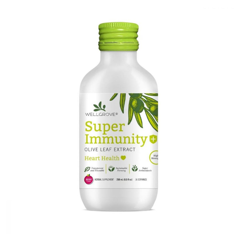 Wellgrove Health Super Immunity+ Olive Leaf Extract - Berry 8.4oz