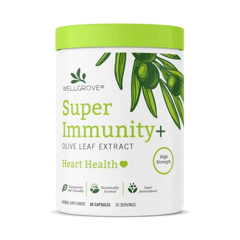 Wellgrove Health Super Immunity+ Olive Leaf Extract 60 capsules