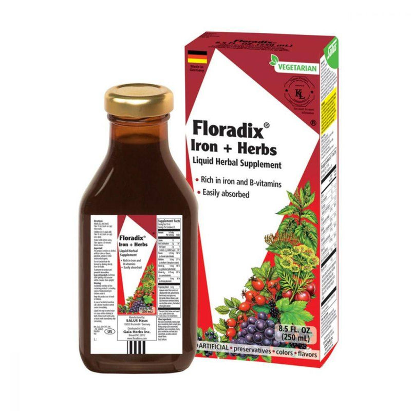 Salus Haus Floradix Iron + Herbs 8.5 oz