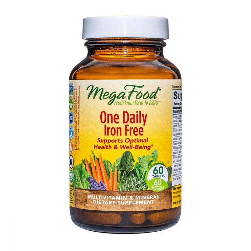MegaFood One Daily Iron Free 60 tablets