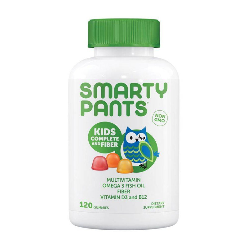 SmartyPants Kids Complete Multivitamin + Fiber 120 gummies